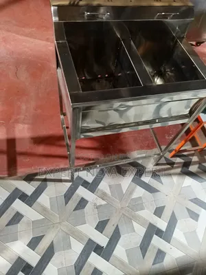 Fryer ya Gesi Mbili - Daraja la Kibiashara
