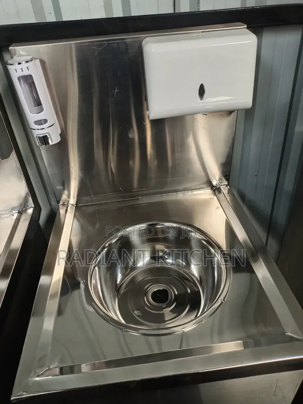 Sink ya Kunawia Mikono ya Stainless Steel - 1