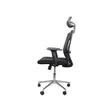 Kiti cha Ofisi cha Ergonomic - Nyeusi - 2