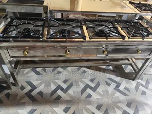 Commercial Cooker 4 Burner