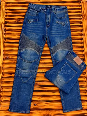 New Balmain Wide-Leg Jeans