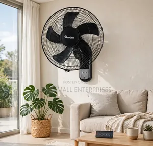 Ramtons 16 Inch Wall Fan - RM/676 - Blades 5 + Remote
