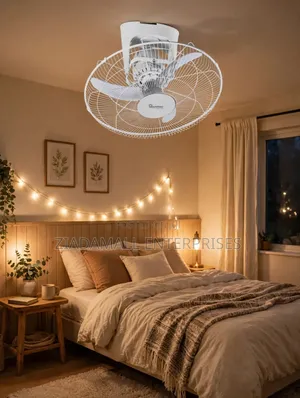 Ramtons 18-Inch Orbit Fan RM/670 - White Ceiling Mount