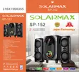 Solarmax SP-152 2.1 Multimedia Speaker System na Subwoofer - 2