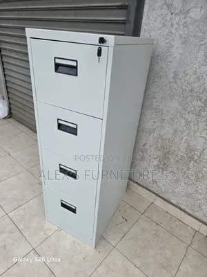 Boss Office Products 4-Drawer Lockable Cabinet