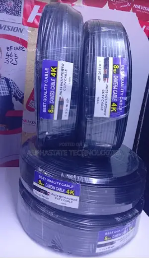 Ubora RG59 CCTV Cable na Power - 100m