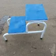 Stepping Stool - White and Blue - 1