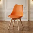 Home Dining Hotel Upholstered Ergonomic Chairs - 5