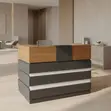 1.6M Corporate Office Reception Desk - 3