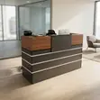 1.6M Corporate Office Reception Desk - 4