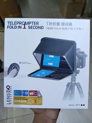 LENSGO TC7S Teleprompter Portable kwa Simu (Hadi 8")