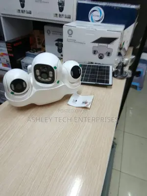 New VTS31 4G Solar Triple Lens PTZ CCTV Camera