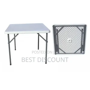 Square Foldable Table - 82x82x75cm