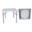 Square Foldable Table - 82x82x75cm - 1