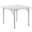 Square Foldable Table - 82x82x75cm - 2
