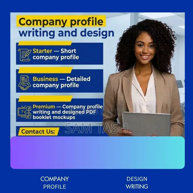 Company Profile Writing & Design Services - 1