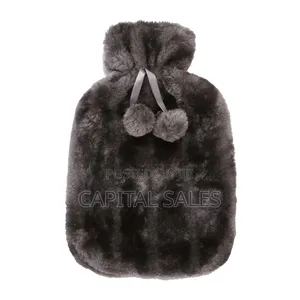 Chupa ya Maji Moto na Kifuniko cha Plush