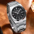 Elegant Business Watch for Men - Ocean Green/Navy Blue/Charcoal Black - 3