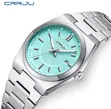 Elegant Business Watch for Men - Ocean Green/Navy Blue/Charcoal Black - 5
