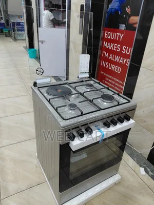 Von 60cm Gas & Electric Cooker (VCF663151FSY) - Inox Grey