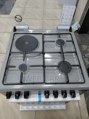 Von 3 Gas Burner + 1 Electric Plate Cooker