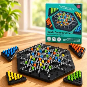 Train Triangle Chess Game Linkage Geometry Puzzle
