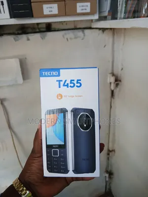 Tecno T455 Mpya Nyeusi