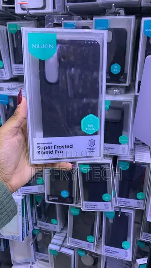 Nillkin Super Frosted Shield Pro Case for Samsung Galaxy A56 - Black Matte