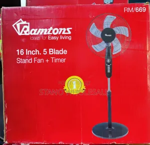 Ramtons 16-inch Standing Fan - Brand New