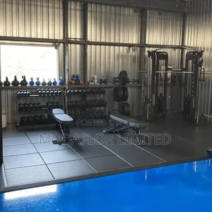 20mm EPDM Gym Tiles for Weightlifting Zones