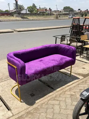 Brand New Purple Waiting Bench Chair