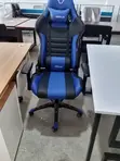 Kiti cha Michezo cha Ergonomic cha Bluu na Nyeusi cha Premium - 1