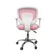 Koi Furniture Pink Ergonomic Mesh Study Chair - 2