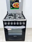 Syinix 60x60cm 3+1 Cooker ya Gesi na Umeme (Q60GC3) - 2