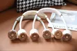 Kipasupasu Kidogo cha Dhahabu cha Kuunganishwa Shingoni, Kuchaji kwa USB, Kasi 3 za Majira ya Joto - 1