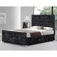 Kitanda cha Chesterfield chenye Vitufe - Nyeusi - 4