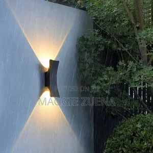 Black LED Up/Down Wall Light