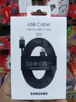 Samsung USB-C to USB-C Cable, 1.8m (3A) Nyeusi - 1
