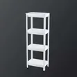 4-Layer Multipurpose Cosmetic/Vegetable Trolley with Wheels - 2