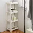 4-Layer Multipurpose Cosmetic/Vegetable Trolley with Wheels - 4