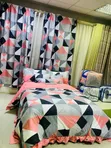 Curtain Duvet Set - 6x7 Size - 2