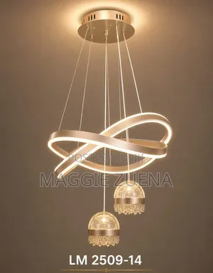 3-Color LED Chandelier Light