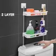 2-Layer No-Drill Multipurpose Shelf - 4