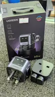 UGREEN Uno Robot 65W 3-Port GaN Fast Charger UK Grey - CD361 - 1