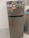 Silver Double Door Fridge with Top Freezer - KSh 60,000 - 1