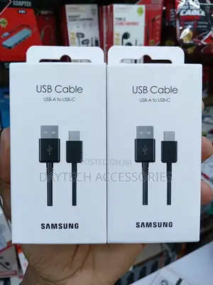 Samsung USB-A kwa USB-C Cable (1m, Nyeusi)