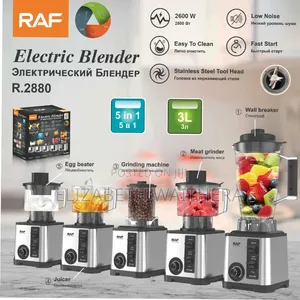 Brand New Raf 5-in-1 Electric Blender (2600W)