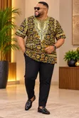 Fashion Plus Size Men's Casual Shirt - Ruracio/Koito Style - 2