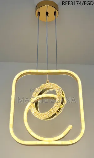 Mini LED Chandelier Mwanga wa Rangi 3
