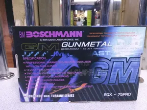 Boschmann EQX-75pro 7-Band Car Equalizer